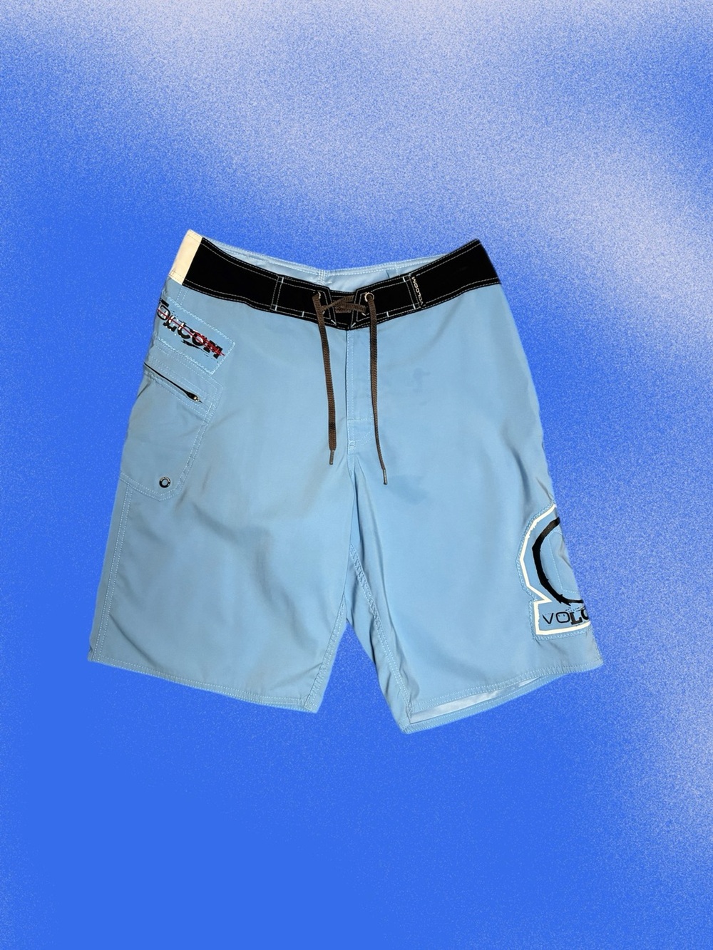 Y2K Volcom Embroidered Board Shorts
